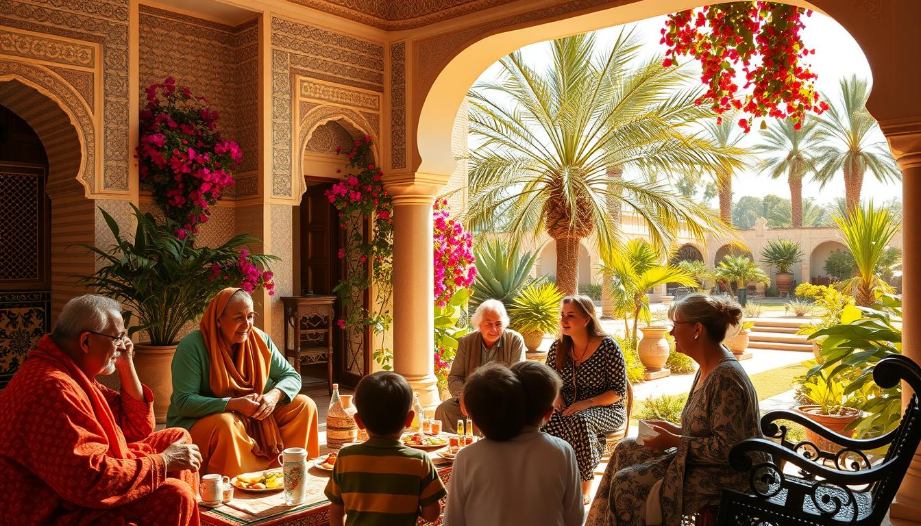 family life in morocco