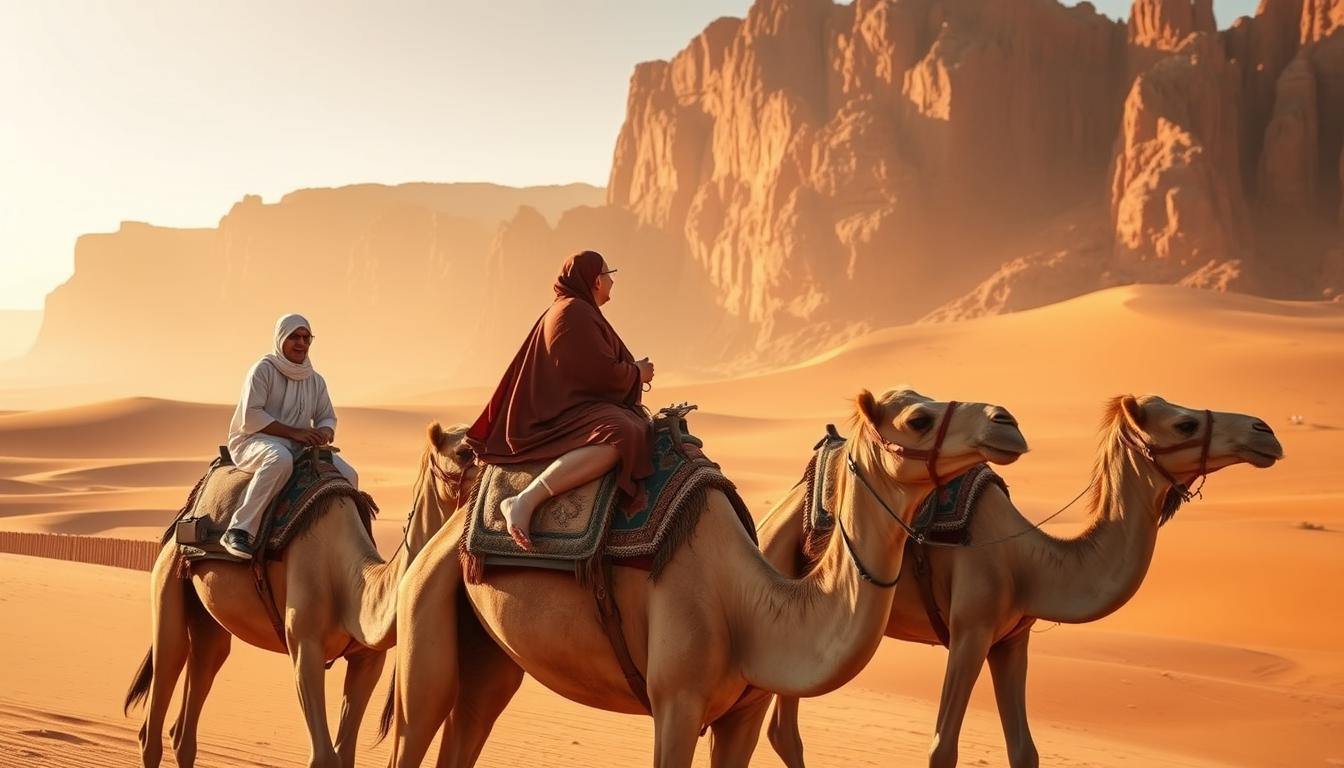 camel rides morocco