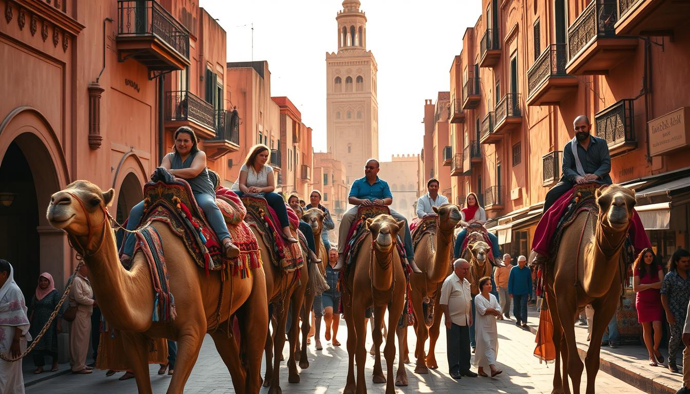 camel tour marrakech