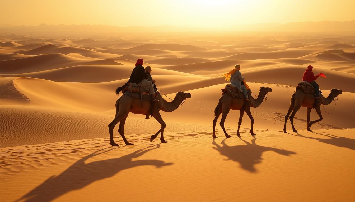 camel trek from marrakech