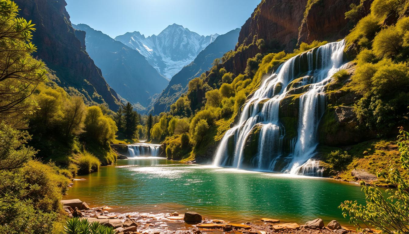 ourika valley waterfalls