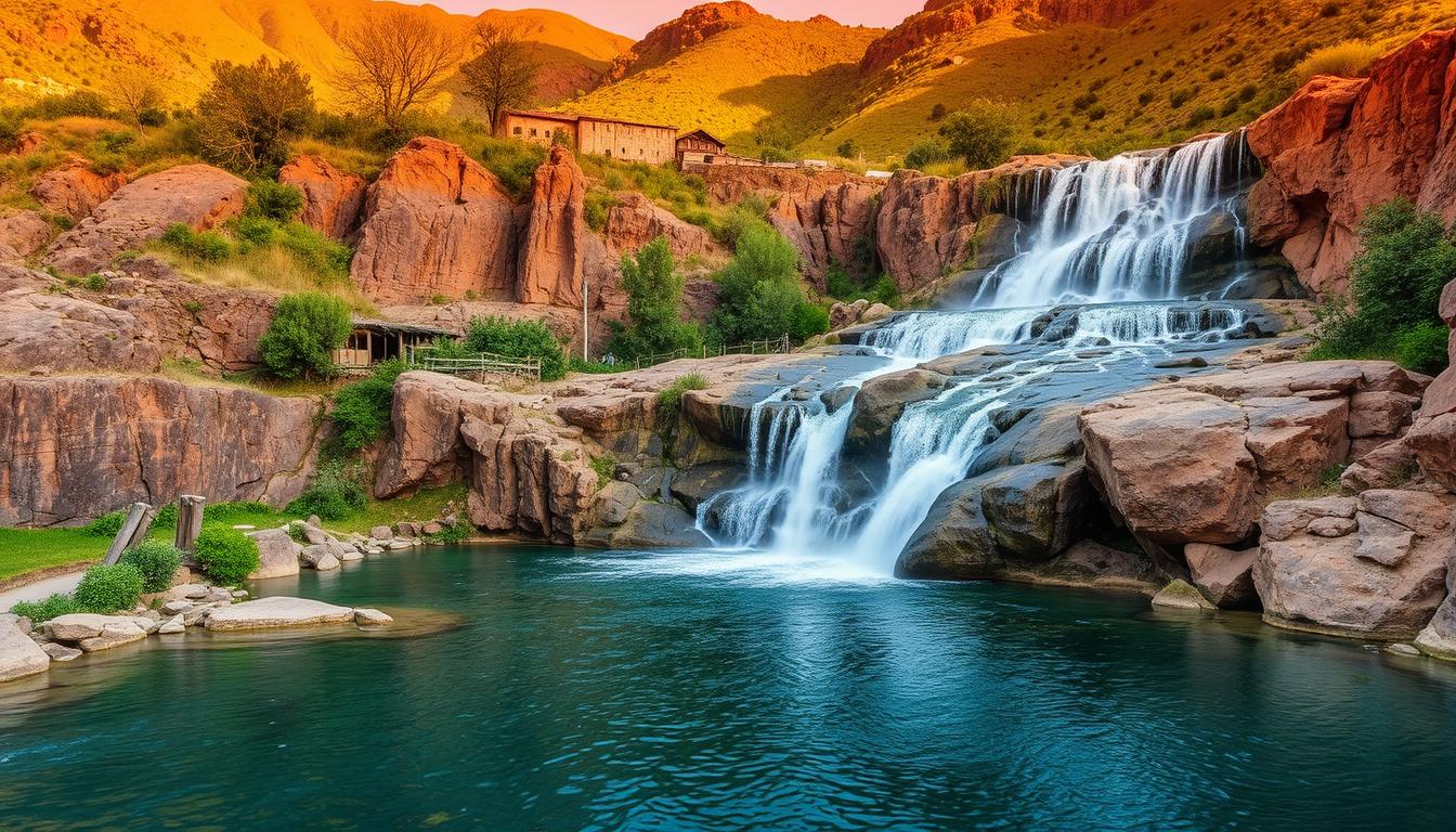 ourika waterfalls morocco
