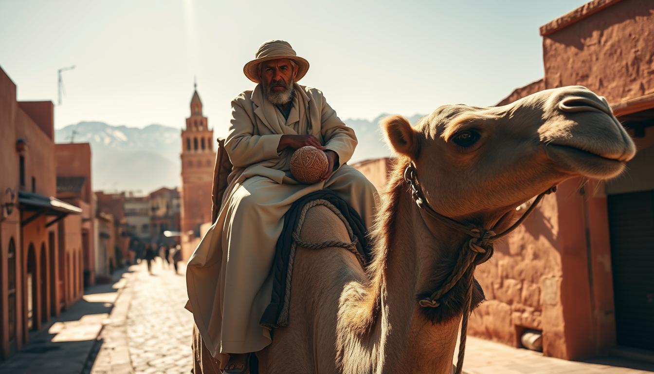 camel riding marrakech morocco