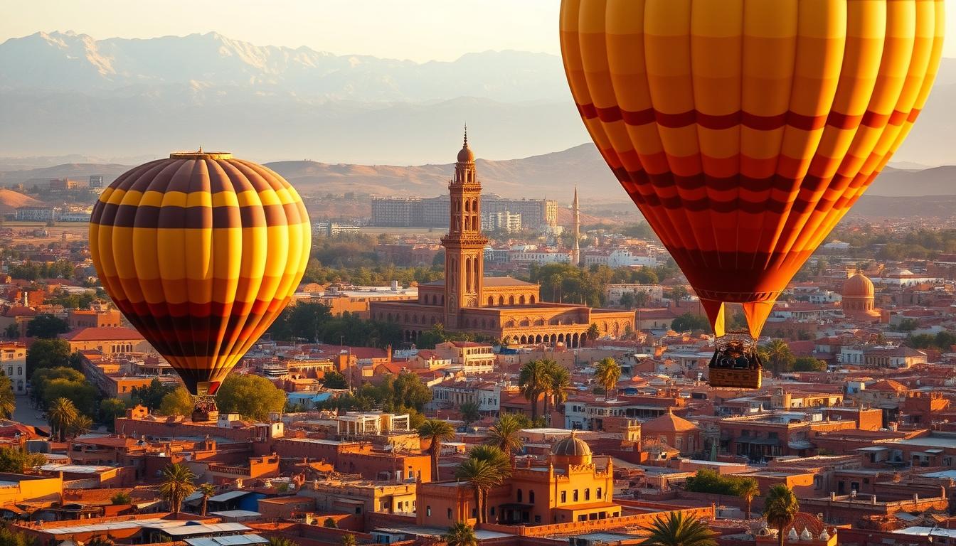 hot air balloon marrakech morocco